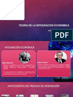 Teoría de La Integración Económica