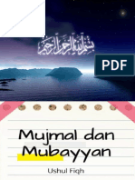 Mujmal Dan Mubayyan