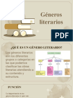 Géneros Literarios