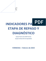 Indicadores para La Etapa de Repaso y Diagnostico 2023