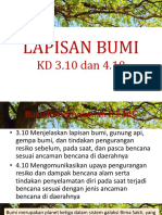 Ipa 7 Genap Lapisan Bumi KD 3.10