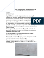 Determinação experimental do momento de inércia de diferentes figuras geométricas