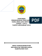 Cover Permohonan Pencairan