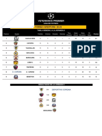 Tabla Jornada Nueve