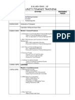 KC-AF Program Flow - Finance Training