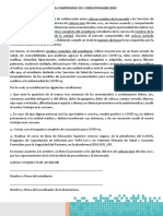 Carta Compromiso de Corresponsabilidad