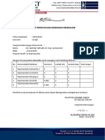 Kesdiaan Mengajar Genap 2023