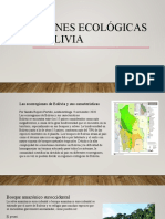 Regiones Ecológicas de Bolivia