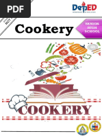TVL Cookery - Q1 - M3 Clean and Sanitize Kitchen Premises