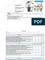 Speech Rubric, Terms N Condition