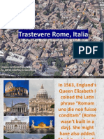 Trastevere A Bohemian Spirit in The City Eterna of Roma