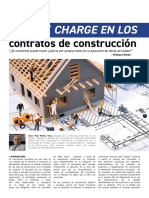 Back Charge en Los Contratos de Construcción