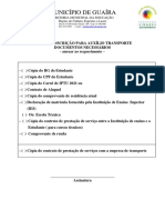 Anexos - Auxílio Transporte