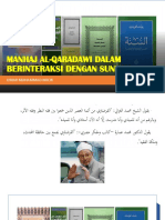 Manhaj Berinteraksi Dengan Sunnah Di Sisi Al-Qaradawi