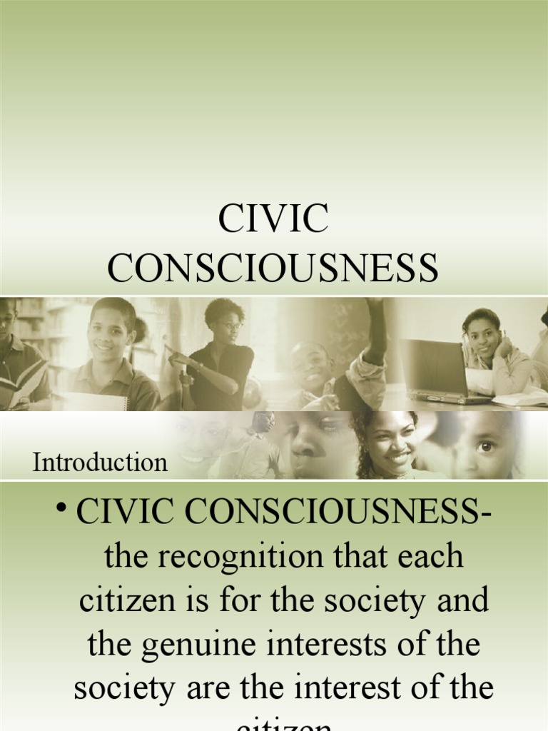 Understanding Civic Consciousness | PDF | Social Science