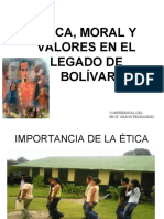 Ética, Moral y Valores en El Legado de Bolívar Completo