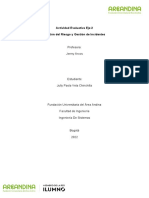 Gestión Del Riesgo y Gestión de Incidentes