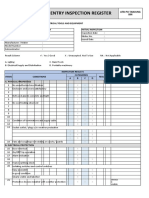 Power Tools Inspection Checklist