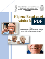 Higiene bucal adultos mayores