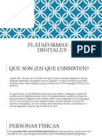 Plataformas Digitales