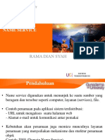 Name Service: Rama Dian Syah