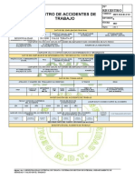 Registro de Accidente de Trabajo