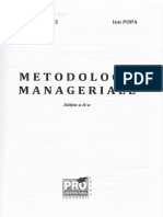 Metodologii Manageriale Ed.2 - Eugen Burdus, Ion Popa