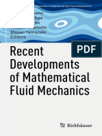 (Advances in Mathematical Fluid Mechanics) Herbert Amann, Yoshikazu Giga, Hideo Kozono, Hisashi Okamoto, Masao Yamazaki (Eds.) - Recent Developments of Mathematical Fluid Mechanics-Birkhäuser Basel (2