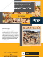 Civilizaciones Antiguas de La Administracion