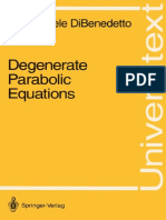 (Universitext) Emmanuele DiBenedetto - Degenerate Parabolic Equations-Springer (1993)