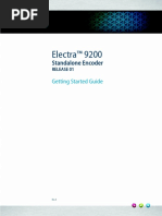 Electra9200 GettingStartedGuide