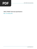 ViBE CP9000 Technical Specifications