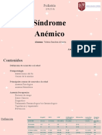 Sindrome Anemico