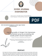 Tugas PPT Evaporator Jurnal Separasi