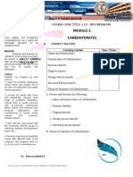 Module 2 Carbohydrates