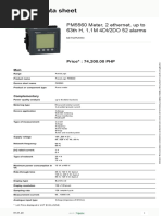 PowerLogic PM5000 Series - METSEPM5560