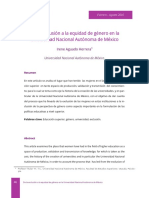 4 - de La Exclusión A La Equidad de Género en La UNAM