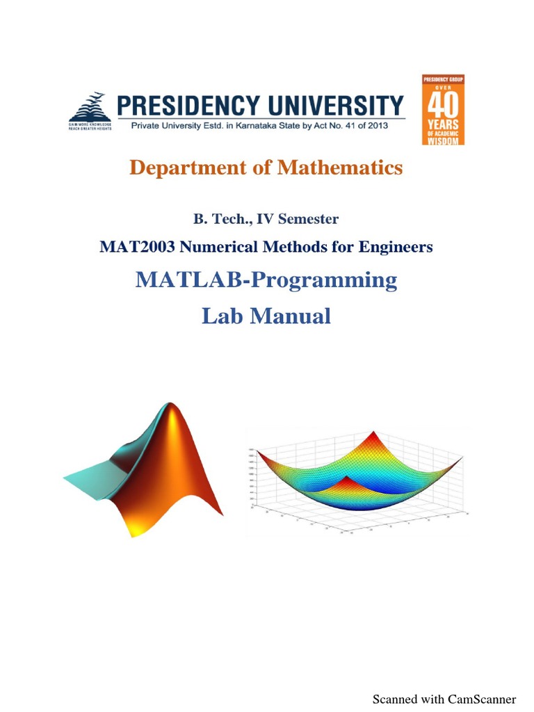 MATLAB PDF