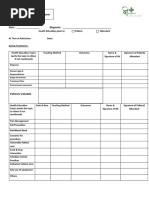 ICU Infection Control Daily Checklist | PDF | Hygiene | Hand Washing