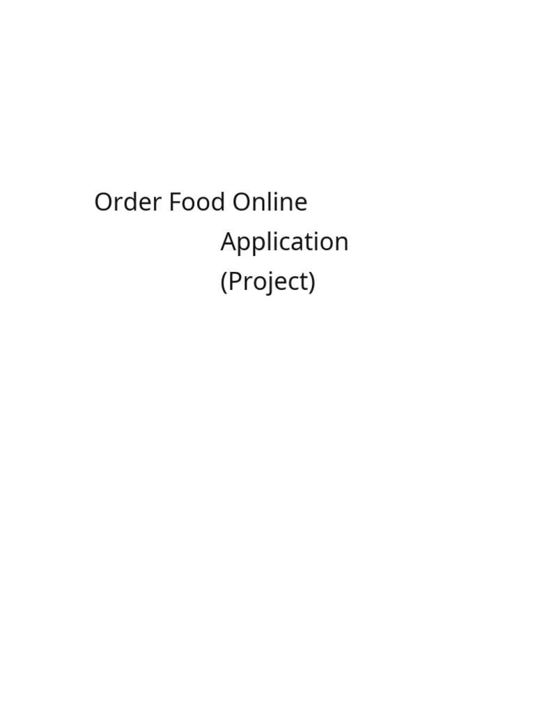 Restaurant Online Ordering Form Template | PDF | Restaurants | Menu