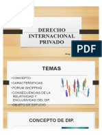 Derecho Internacional Privado: Concepto de Dip