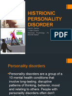 Histrionic Personality Disorder Jhony