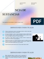 Dependencia de Sustancias