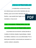 VIOLENCIA INTRAFAMILIAR Pedro Jason Flores Lara