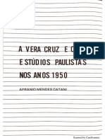 Aula 5, Afranio Catani, Vera Cruz e Estudios Paulistas