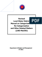 Revised Local Water District Manual MaCRO