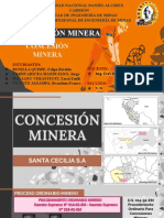Concesión Minera - Santa Cecilia