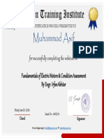 Motor Testing Webinar-Muhammad Asif