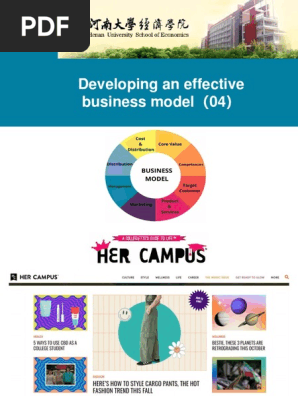 04-Developing an Effective Business Model