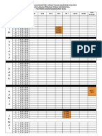 Jadwal Semester 8 T.A 2022-2023 Genap